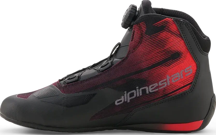 SHOE CELER VENTED BLACK/RED 6