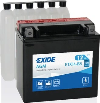 Exide akumuliatorius ETX14-BS