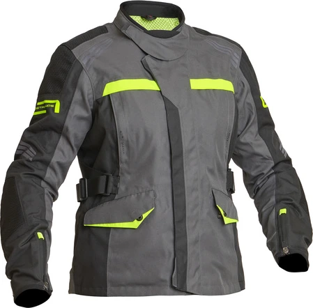 Lindstrands Textile Jacket Granberg Women Grey/yellow 38