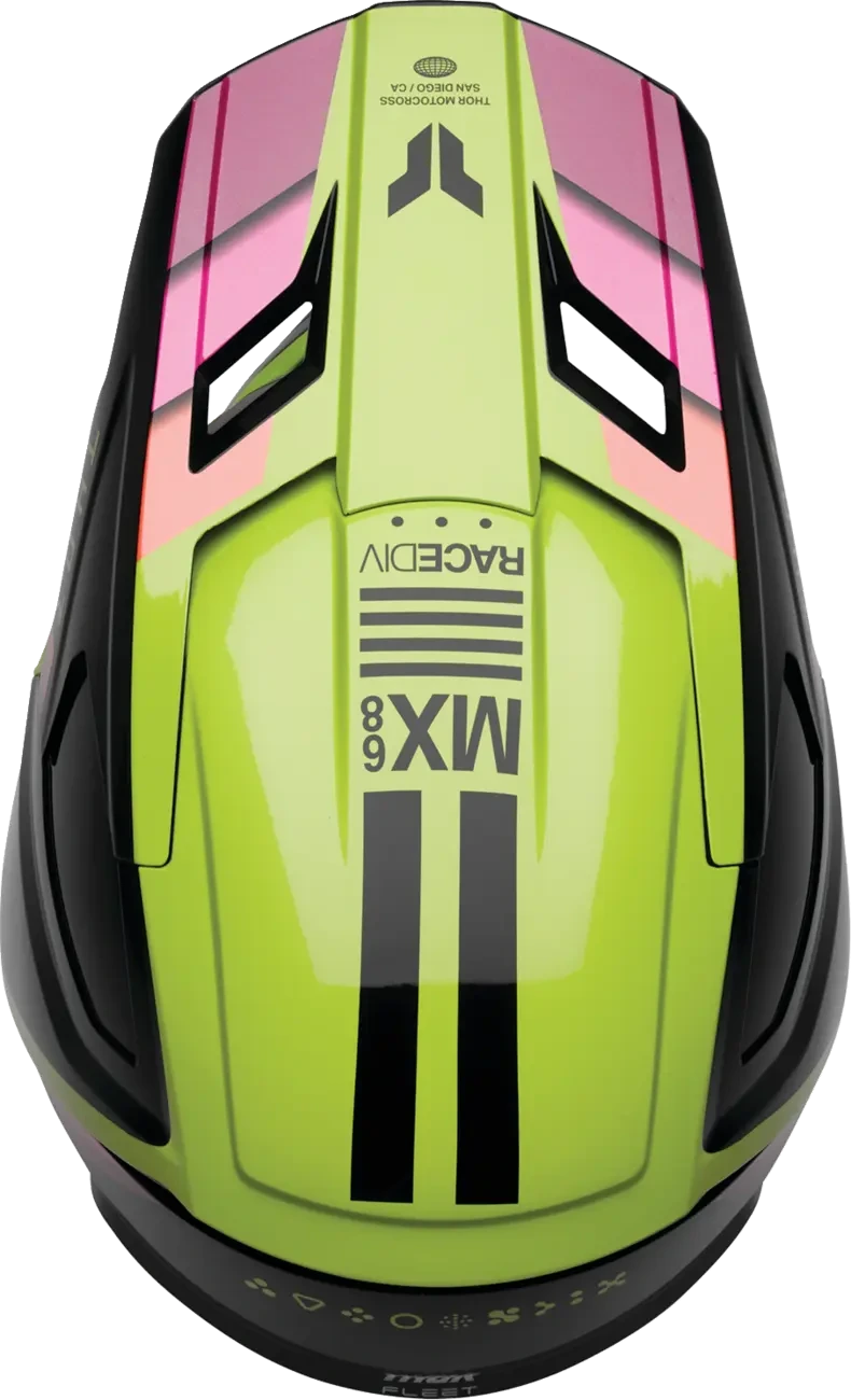 HELMET FLEET YTH DEFY BK/AC S