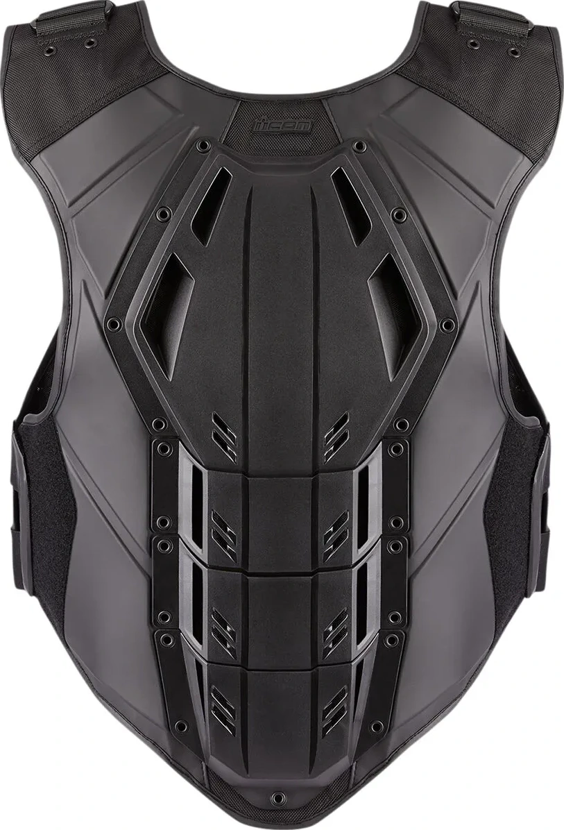 VEST FLD ARMOR3 STL L/XL