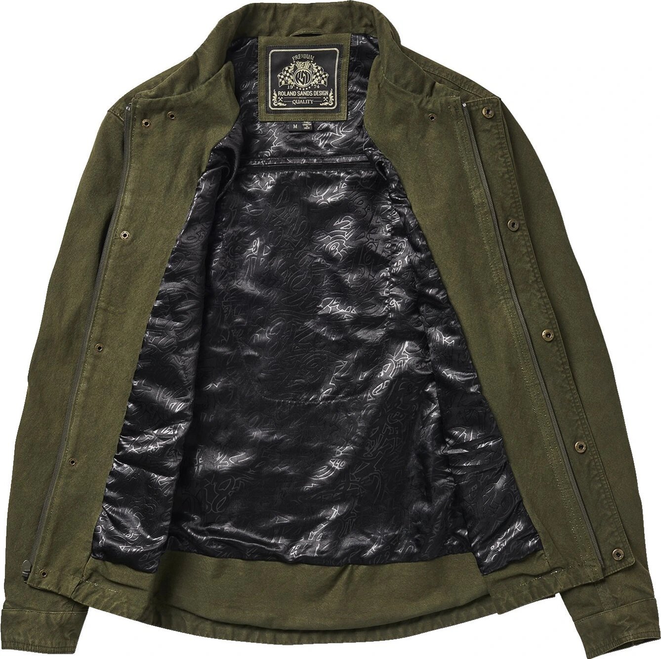 Roland Sands Pismo jacket dark olive