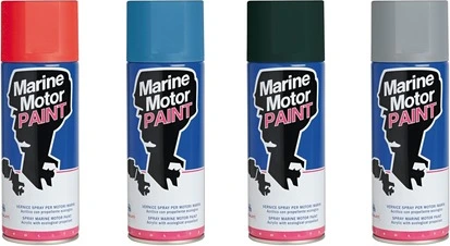 Engine paint 400ml Selva white