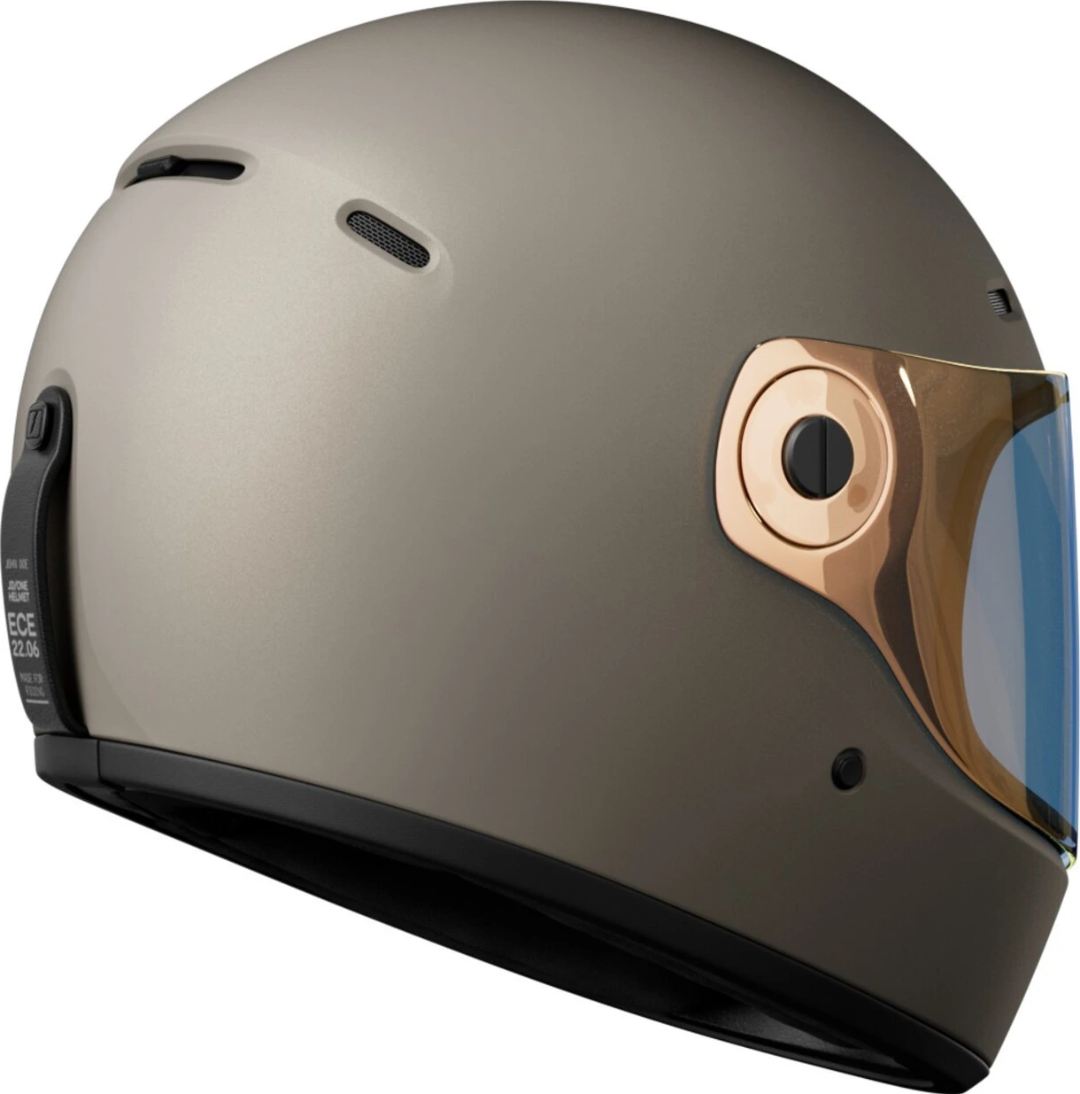 John Doe JD/ONE Frozen helmet, titanium, XS, Matte