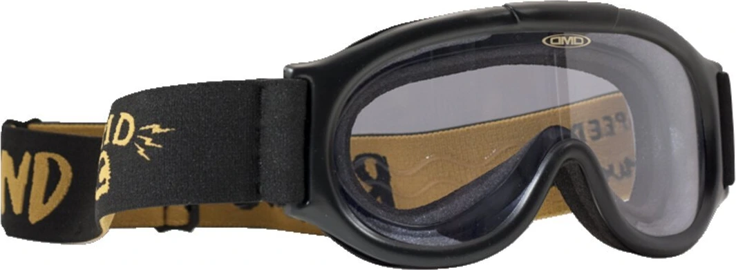 DMD Ghost clear goggles, Black