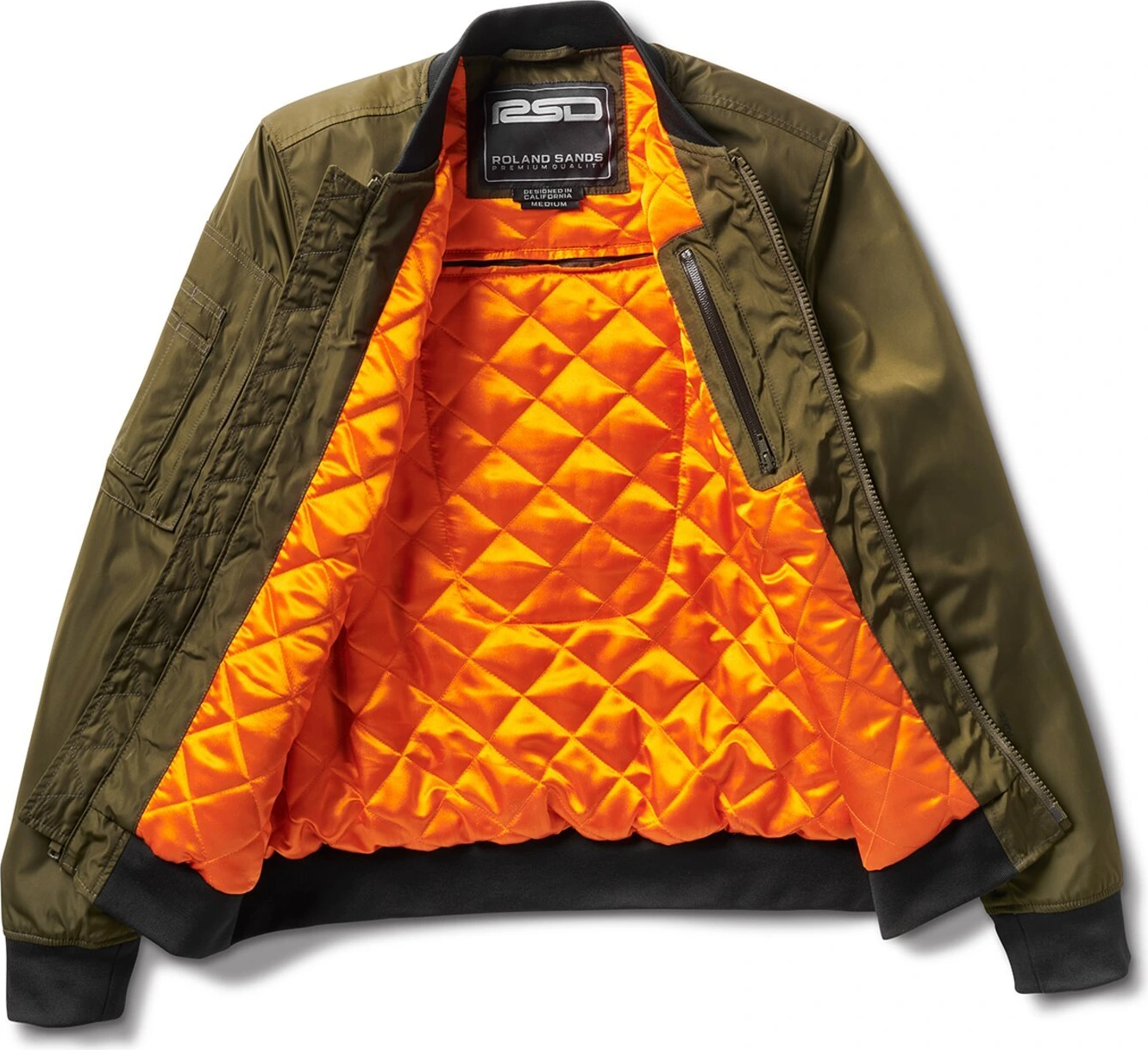 Roland Sands Palomar jacket dark olive