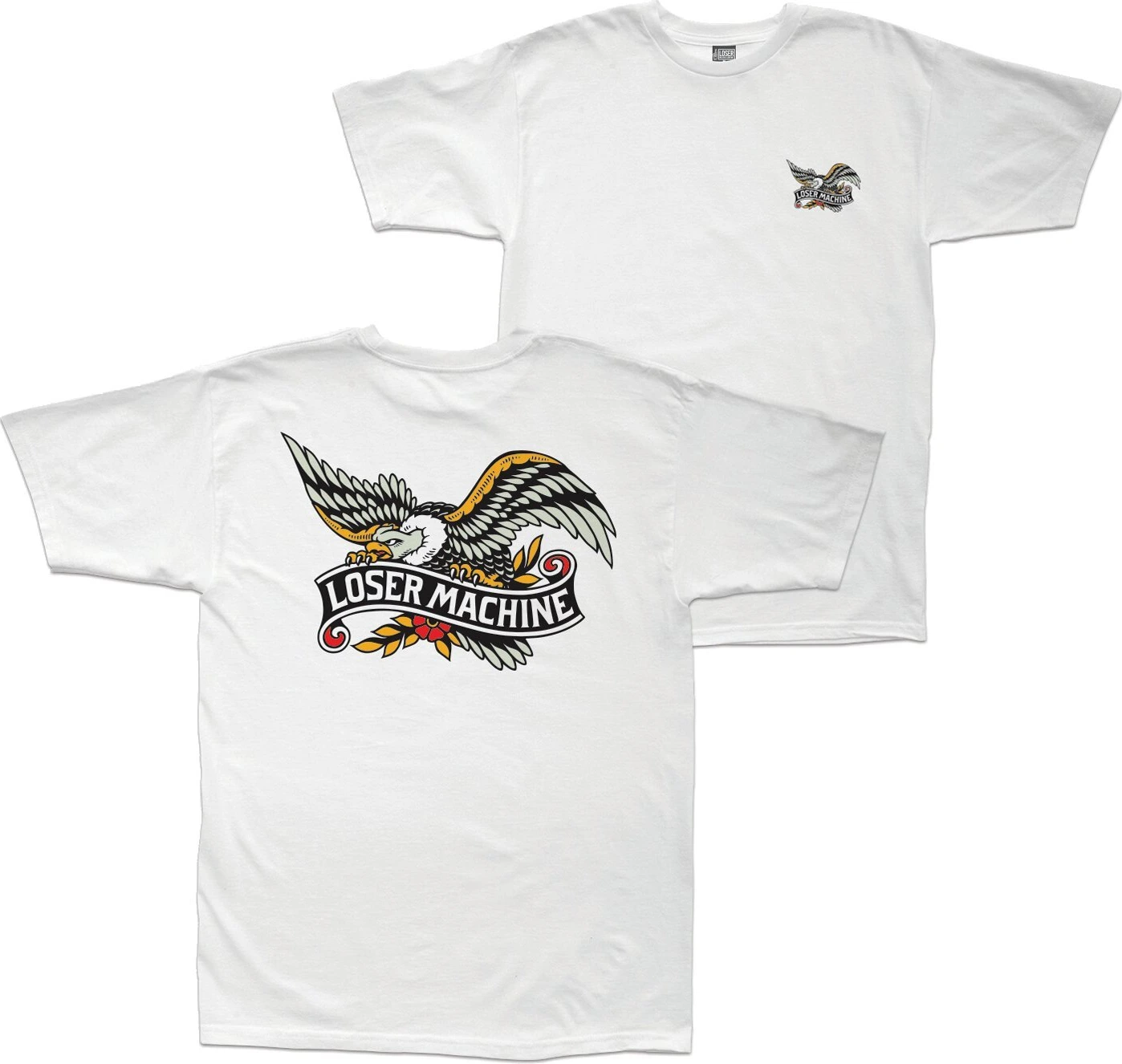 Loser Machine Glory bound t-shirt, White, L