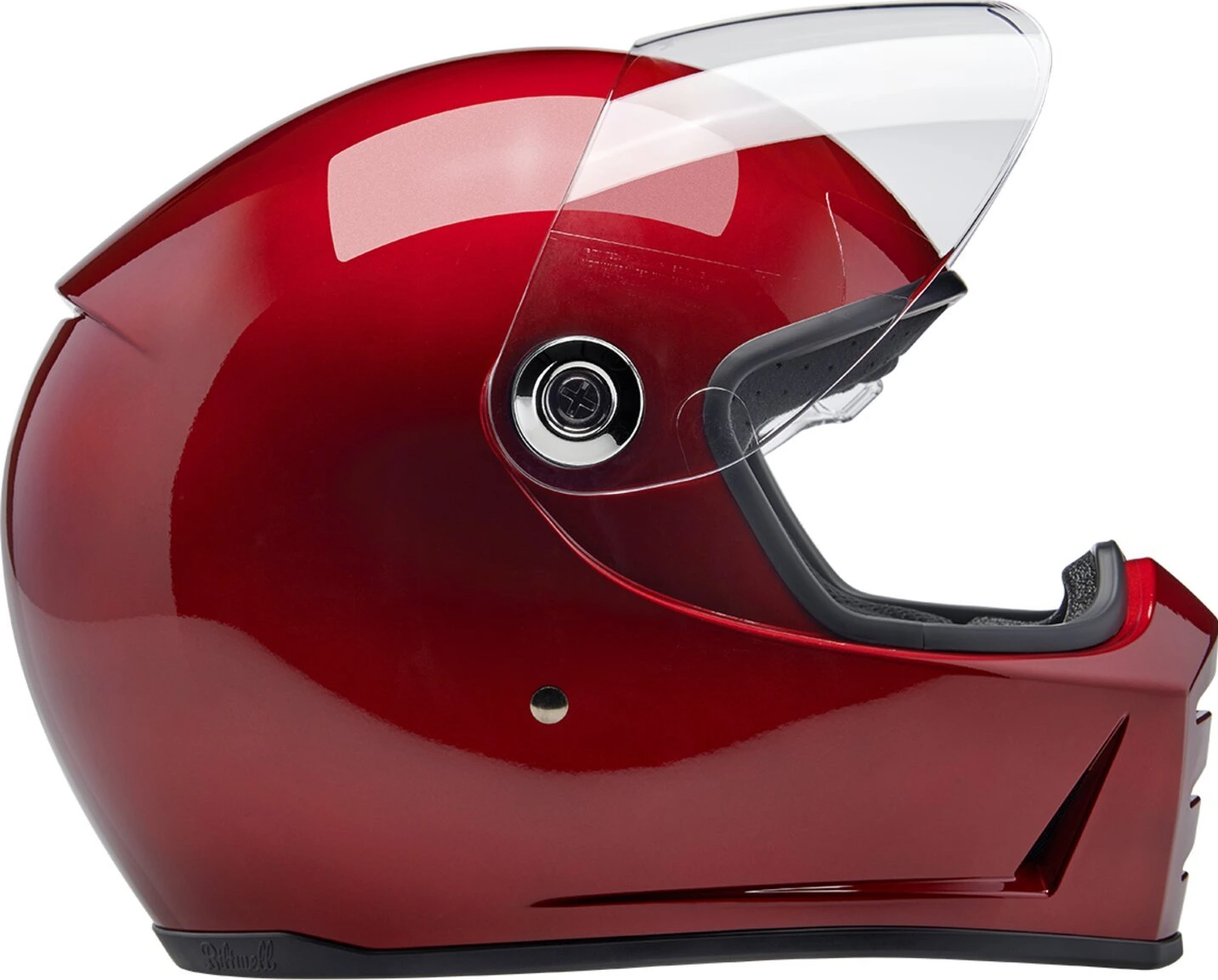 Biltwell Lane Splitter helmet, cherry Red, Red, XS, Metallic