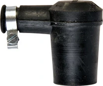 Tulpansuojus kuminen 6.3mm/90°-kulma kuminen
