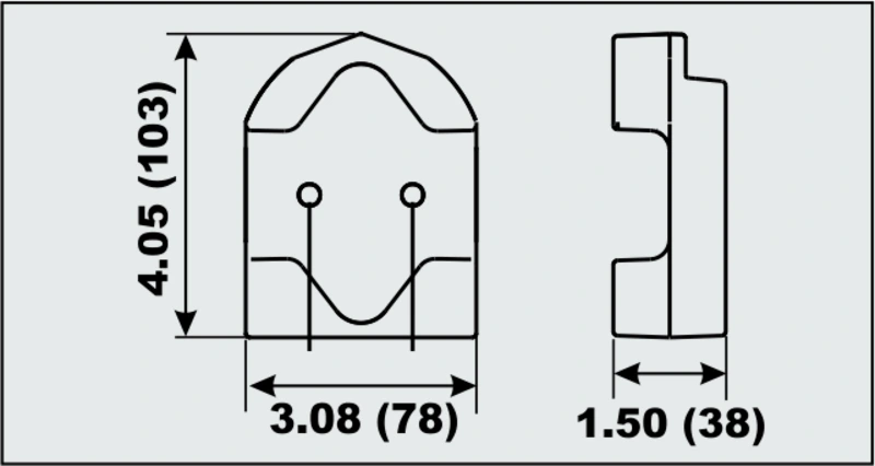 Anode alu Gimbal Housing Block Mercruiser R/MR/Alpha/Bravo