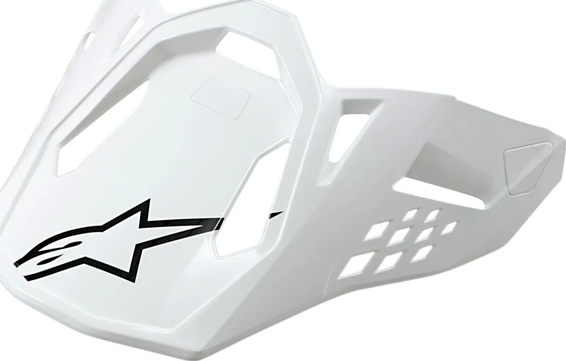 VISOR SM10/SM8 WHITE GLOSS
