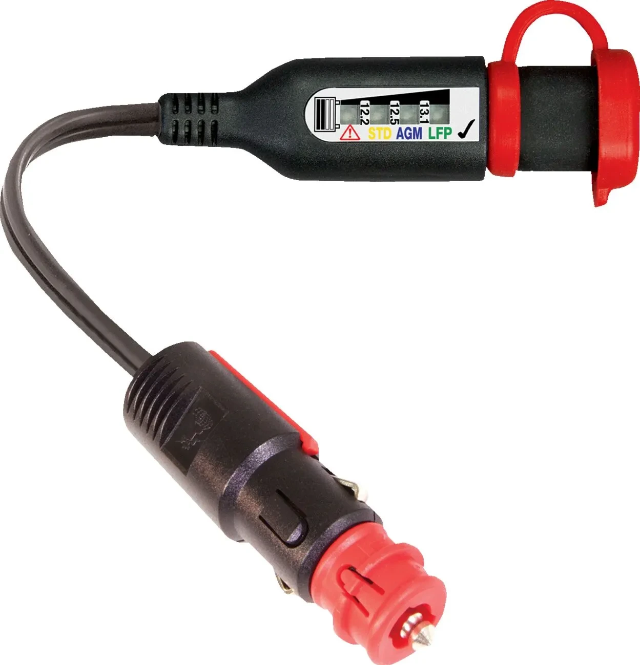 VOLT TESTER 4LED AUTO/DIN