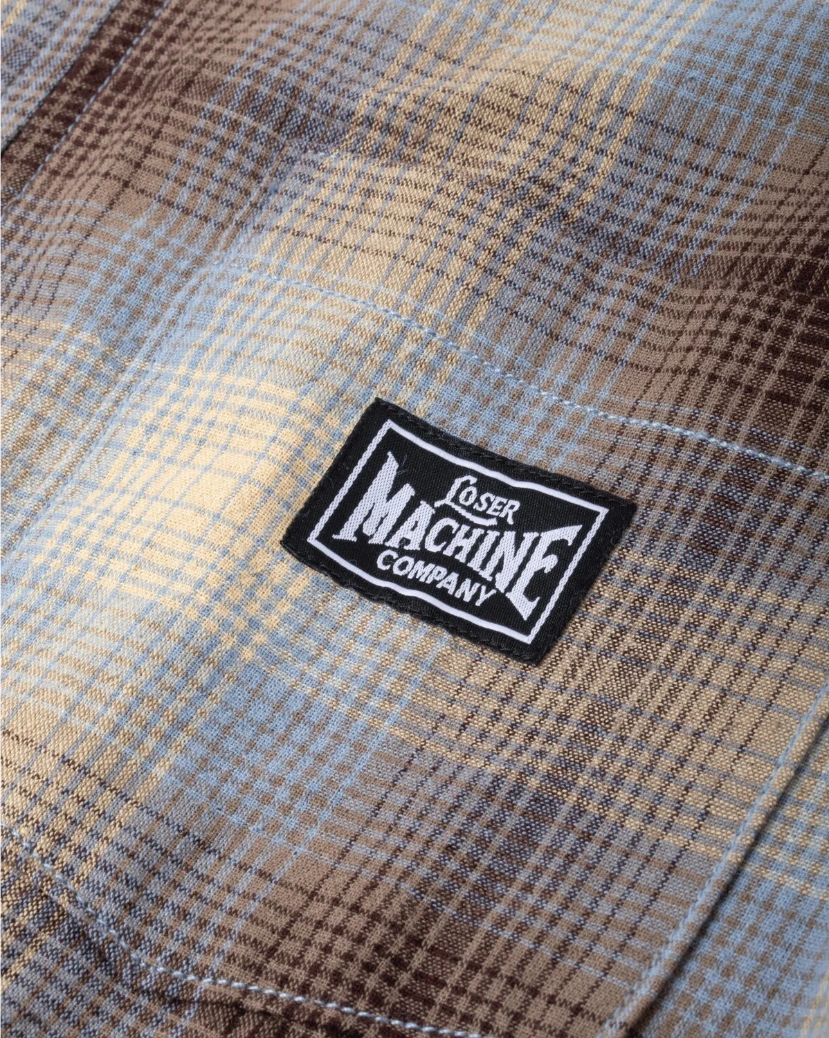 Loser Machine Pachuco shirt, Brown, khaki, 2XL