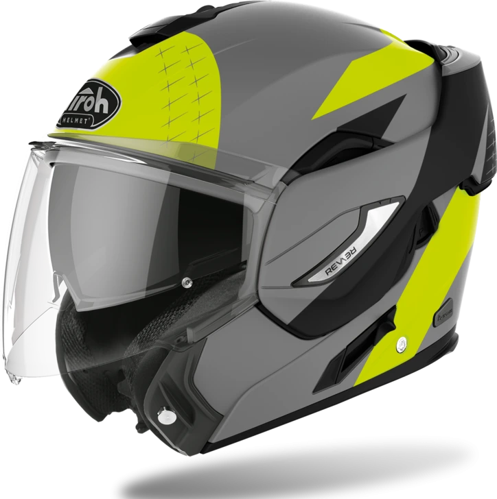 Airoh REV 19 Leaden yellow matt, S