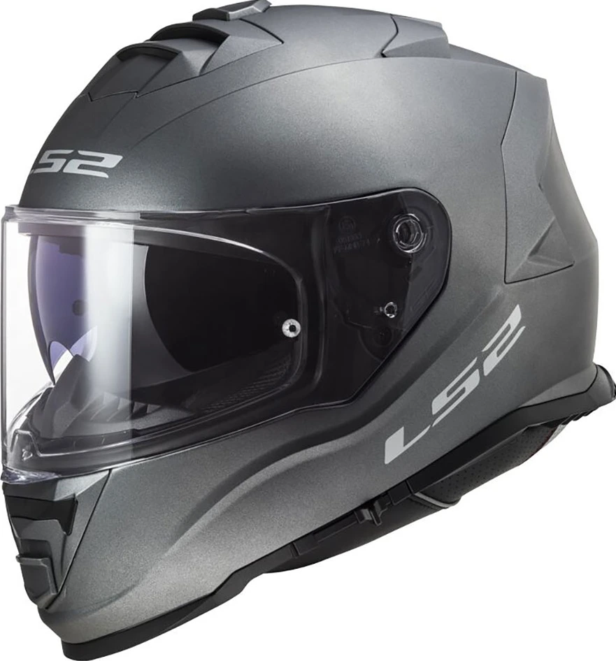 LS2 FF800 STORM II SOLID helmet - Matt Titanium, S
