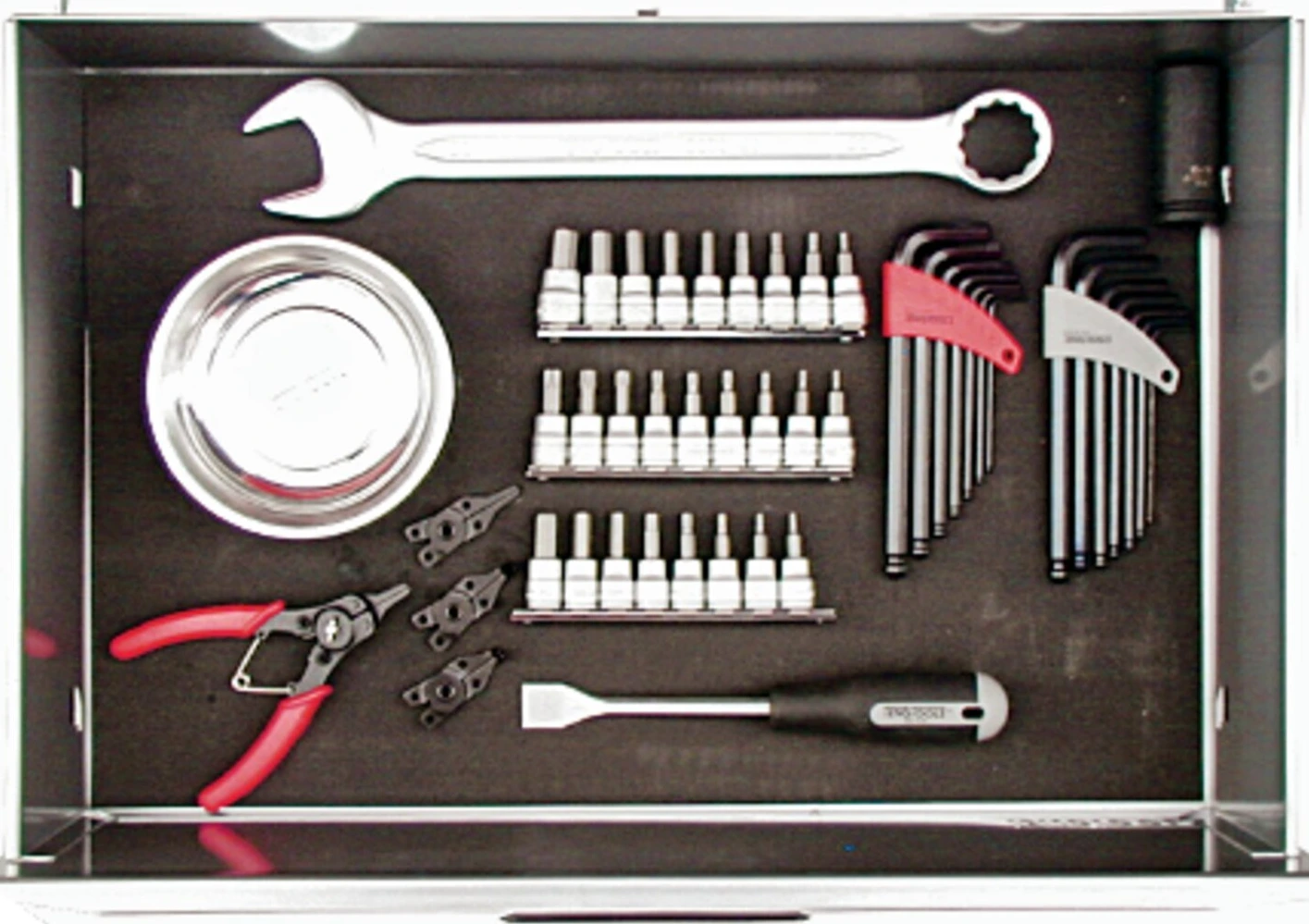 Teng Tools, HD-master kit tool chest with tools, Gray, 670 mm