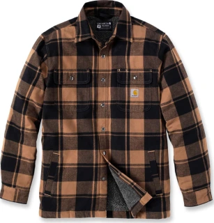 Carhartt Flannel sherpa-lined shirt