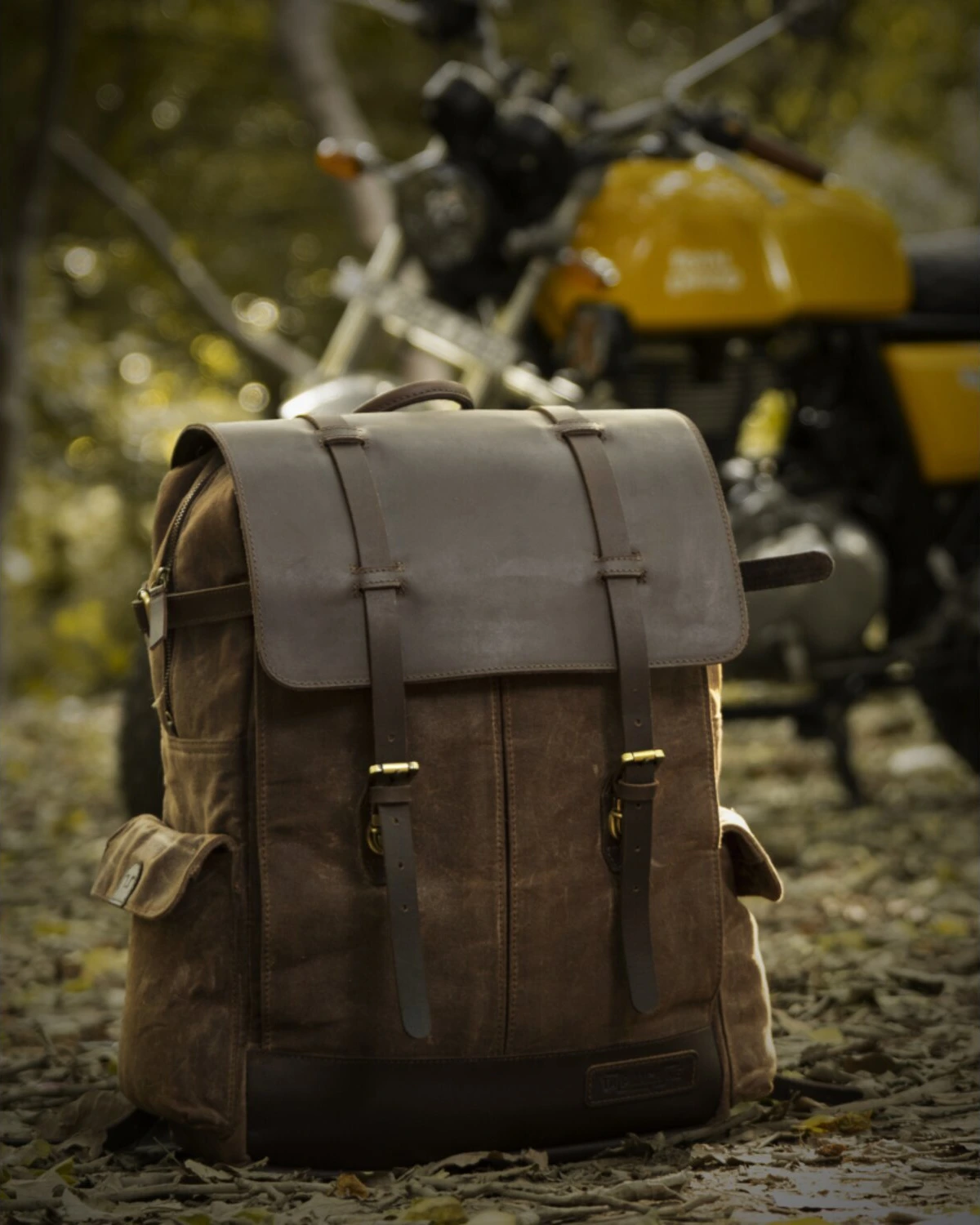 Trip Machine Rambler backpack bag, tobacco brown