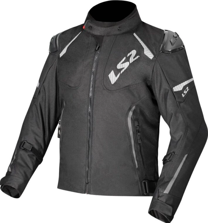 LS2 ZOOM MAN JACKET - 2XL, Black