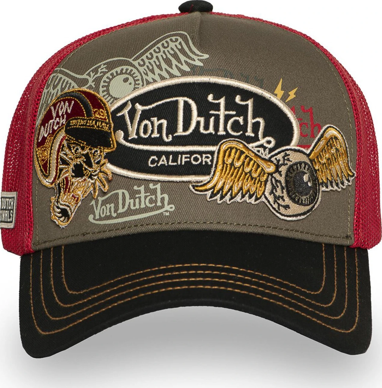 Von Dutch Patches Tiger cap