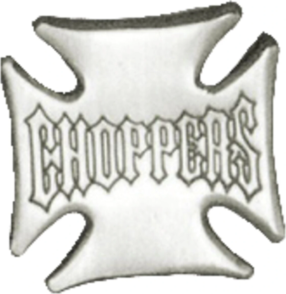 Biker pins Malese cross choppers pin