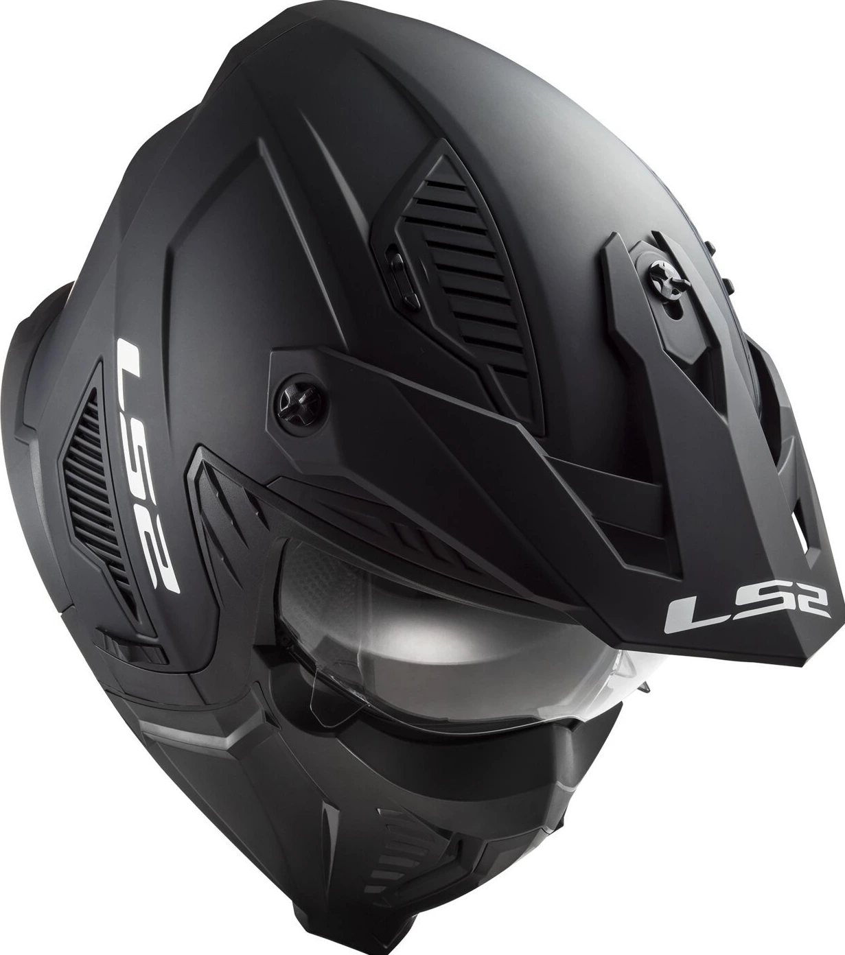 LS2 Drifter Solid helmet, Black, XS, matt
