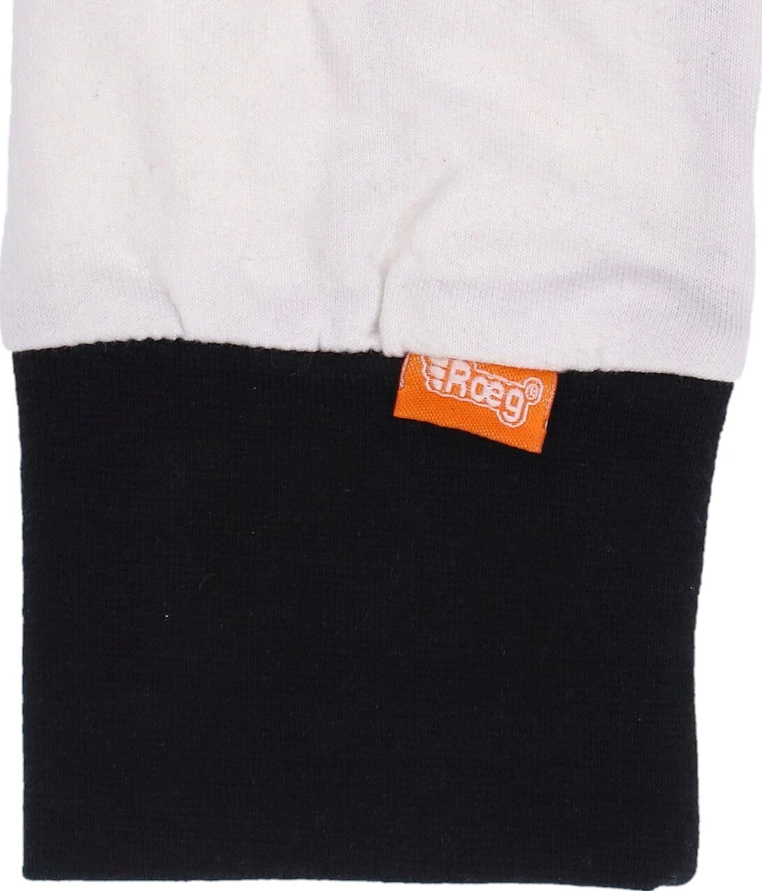 Roeg Shawn stripe sweatshirt off-white/black, S