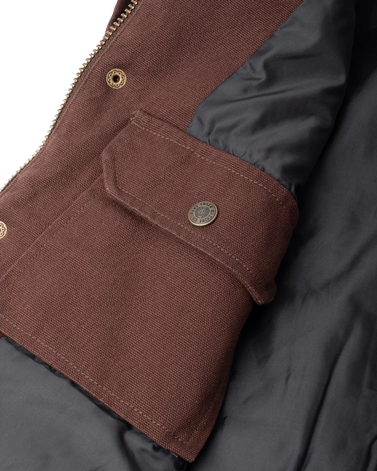 Loser Machine Condor II vest, Brown, M