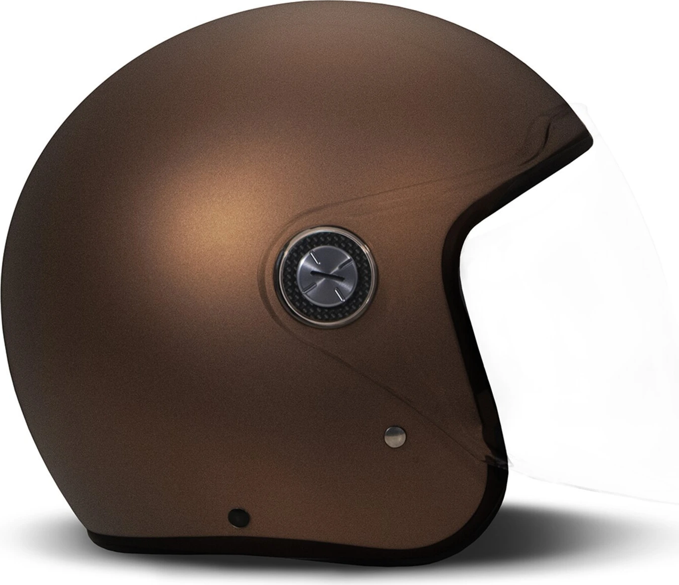 DMD P1 helmet, caffe Brown, XS, Metallic