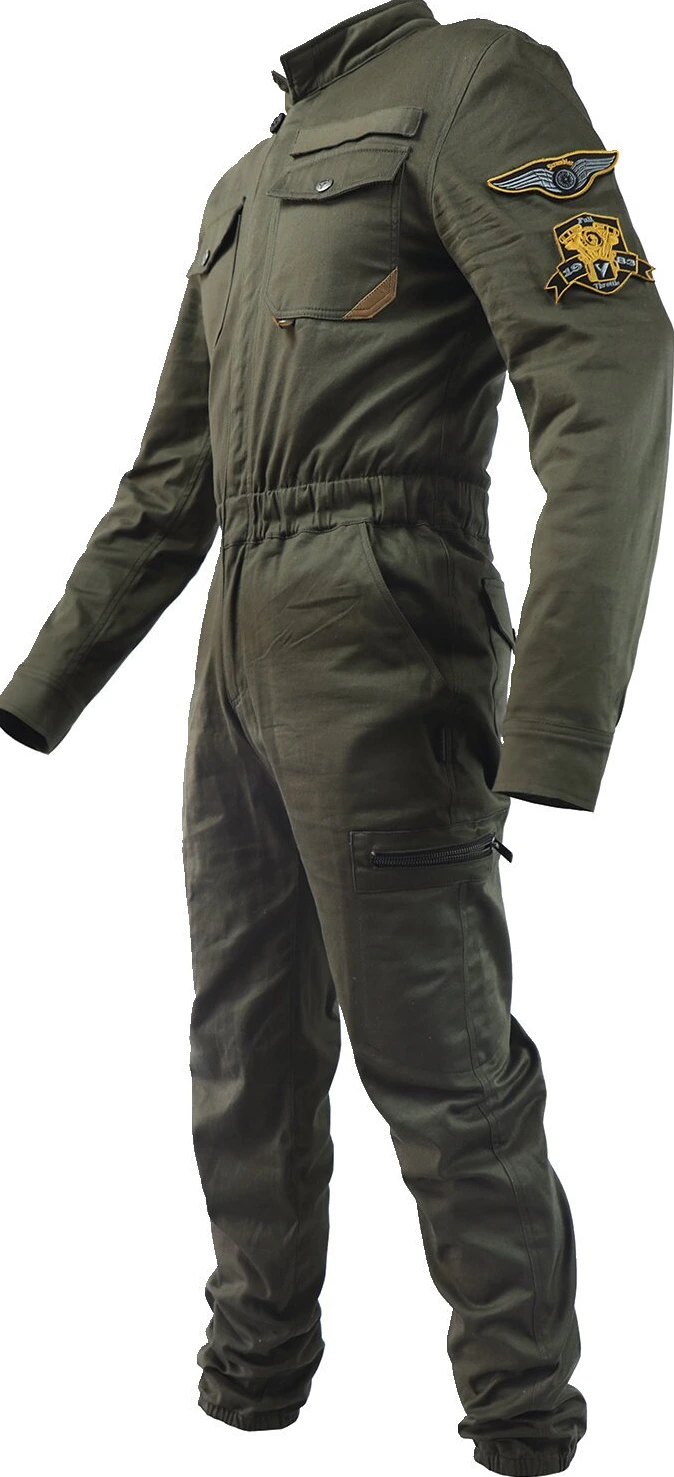 By City Black hawk overall, green, M