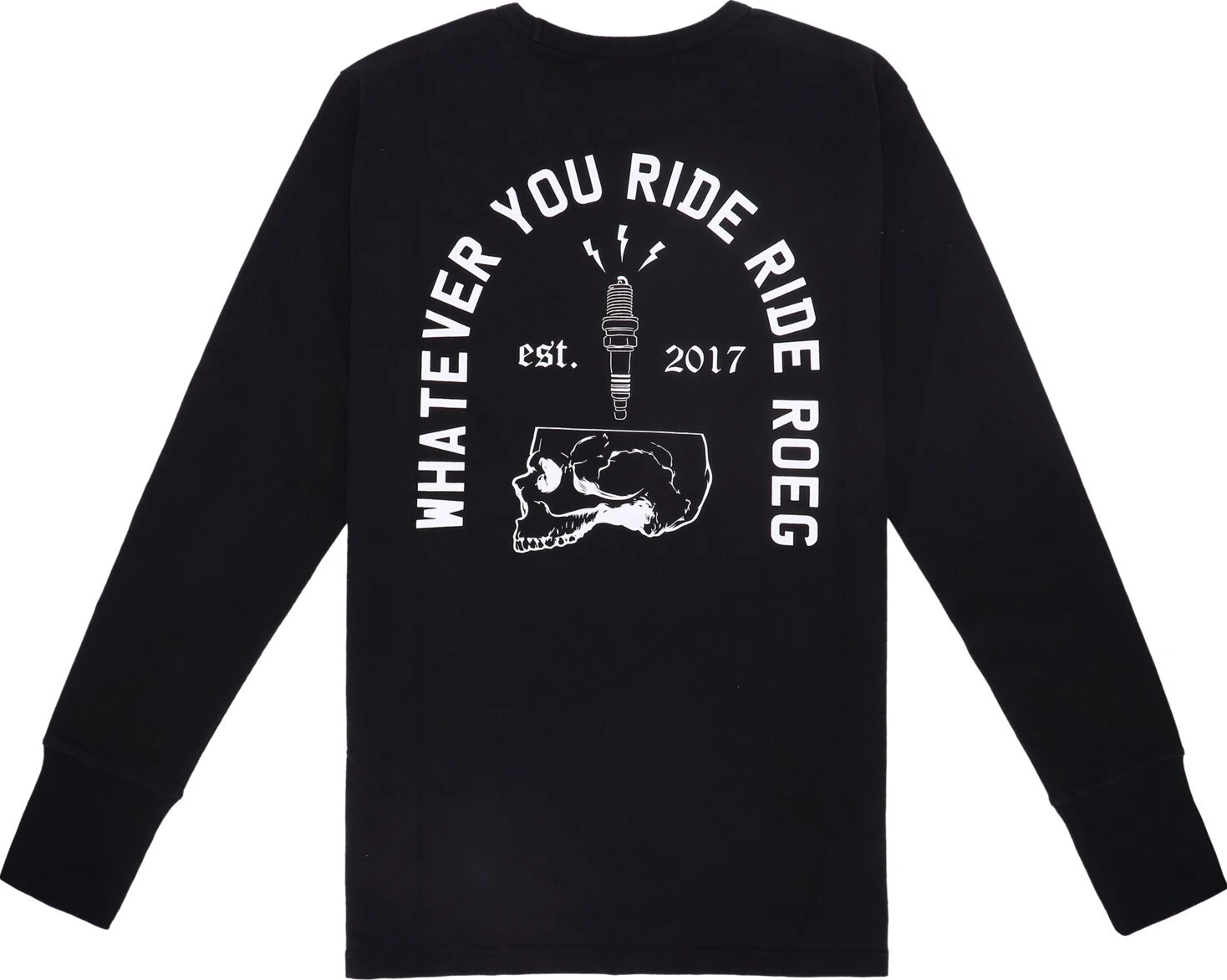 Roeg Ricky Skull jersey, Black, L