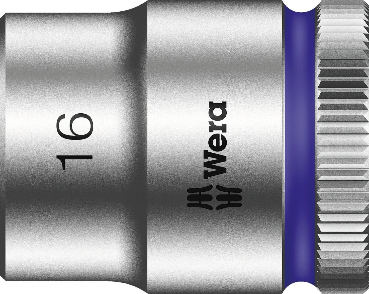 Wera Zyklop 3/8" socket - Metric 16.0, 16 mm, Chrome