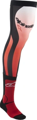 Alpinestars Knee Brace Socks Red/White, S/M
