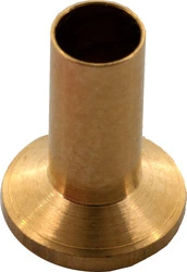 Fix Solder nipple Ø 3.0/6.0mm ilgis 8.0mm viela Ø 2.7mm (10 vnt.)