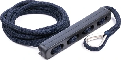 Qvarken Mooring Rope Dockline with compensator 12mm 4m navy