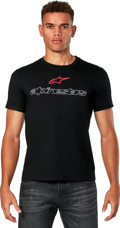 Alpinestars T-shirt Linear Trace CSF Black S