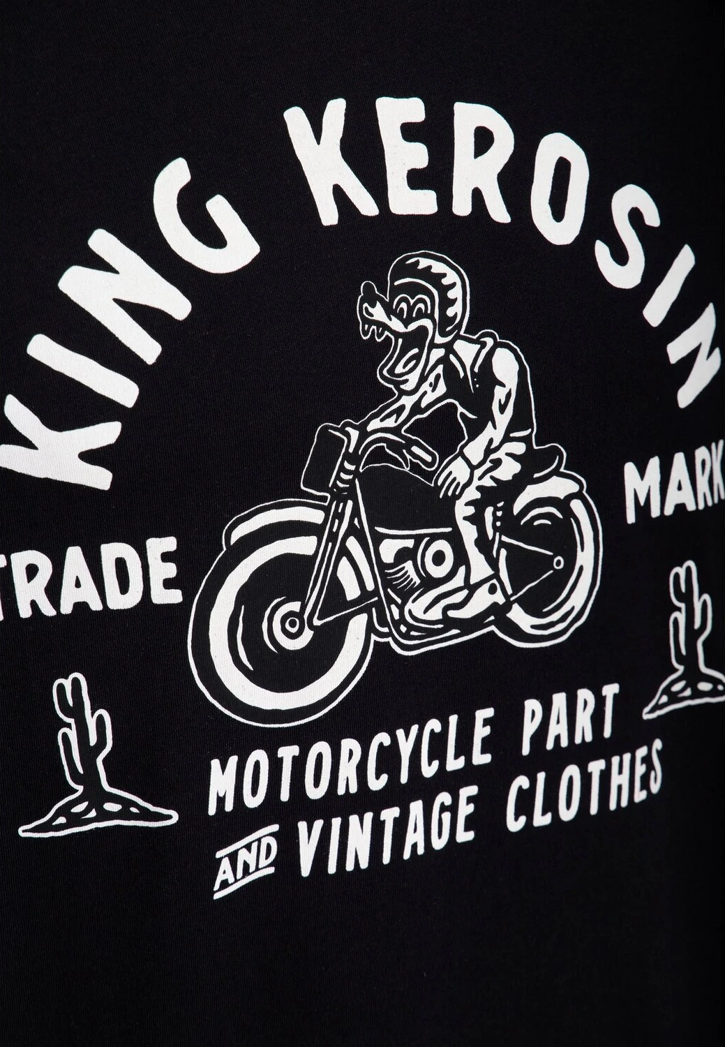 King Kerosin Motorcycle parts t-shirt, Black, M