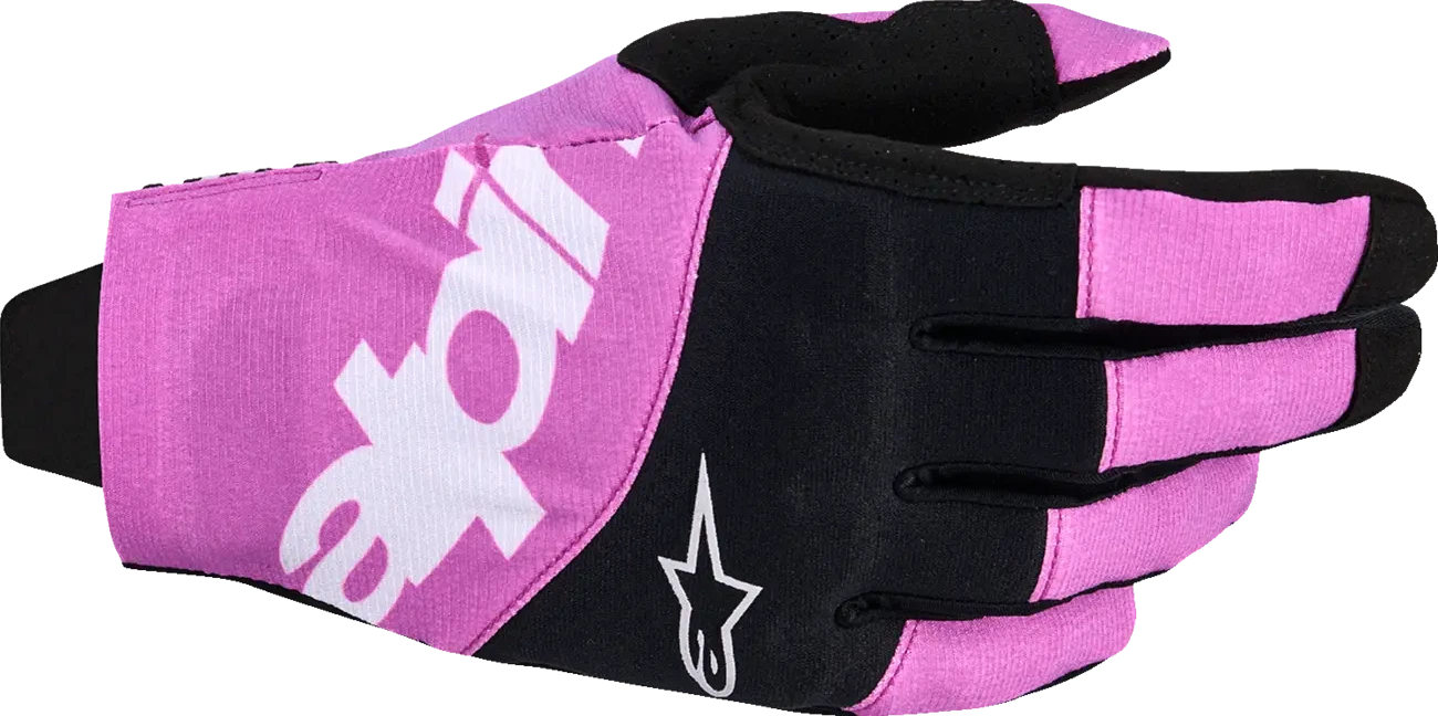 GLOVES TECHSTAR BLACK/GRY/PURPLE S
