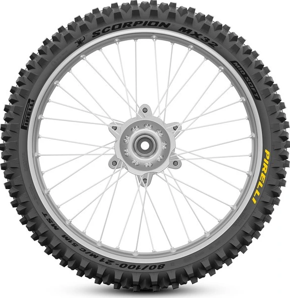 Pirelli Uus Scorpion MX32 Mid Soft 80/100-21 M/C 51M MST Fr