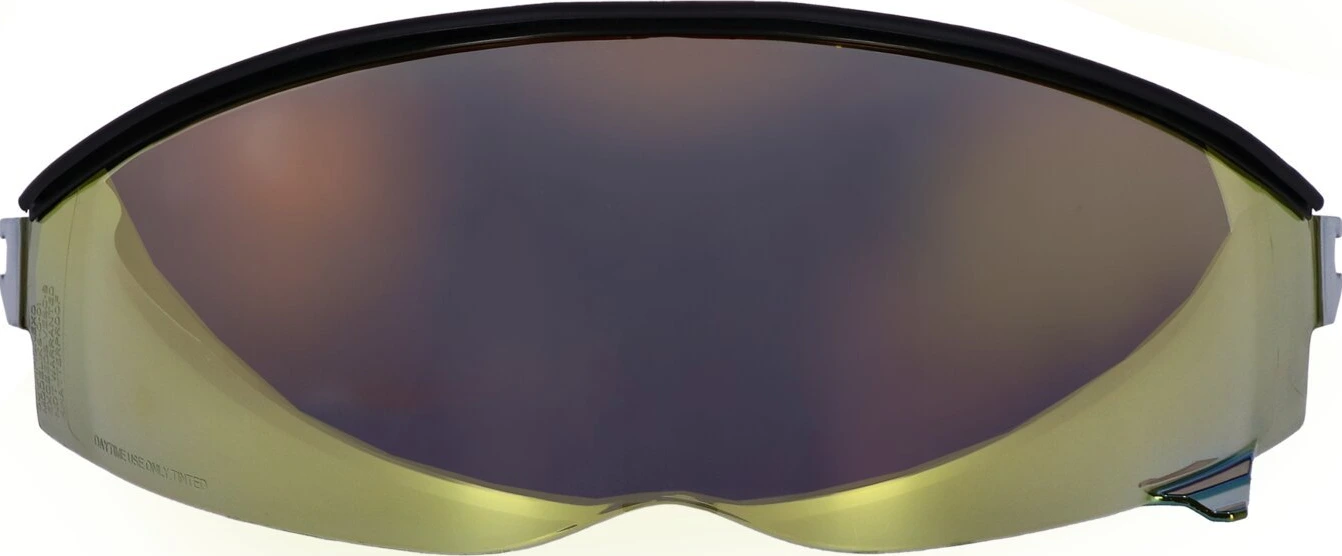 Scorpion Exo-Combat II sunvisor gold mirror