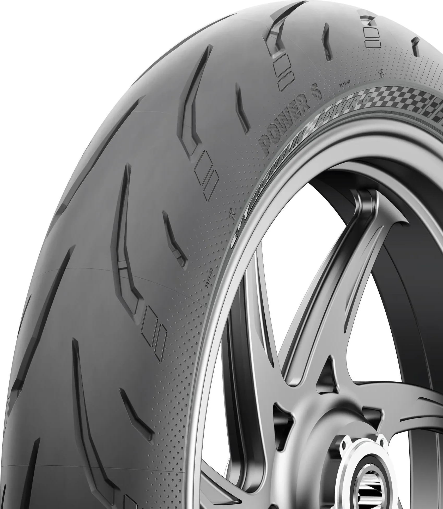 POWER 6 120/70 ZR 17 M/C (58W) F TL
