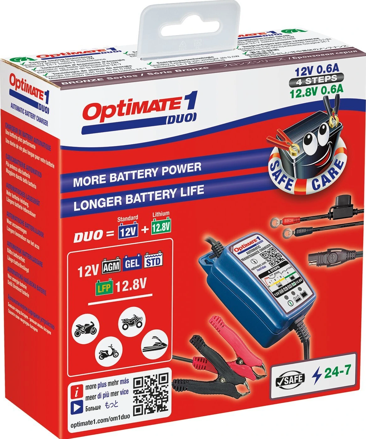Tecmate OptiMATE 1 Duo 12V battery charger