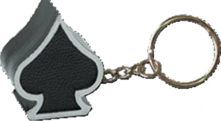 Triktopz Spades key chain