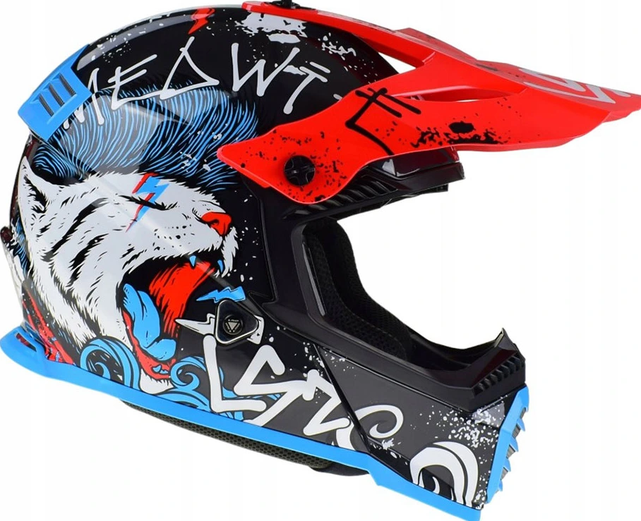 LS2 MX437 FAST II MINI STARMAW helmet - Black, S