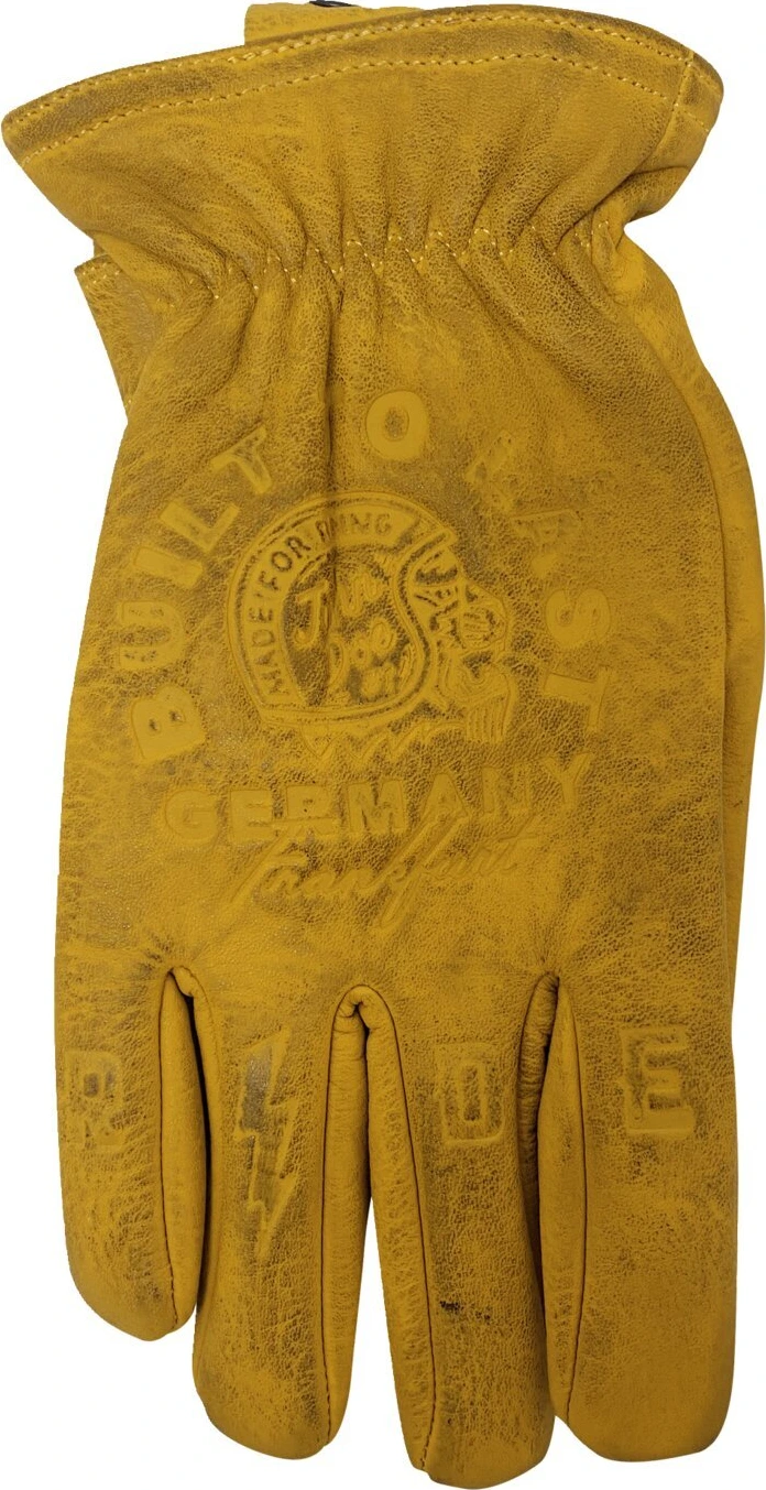 John Doe Coyote gloves, yellow embossed, M