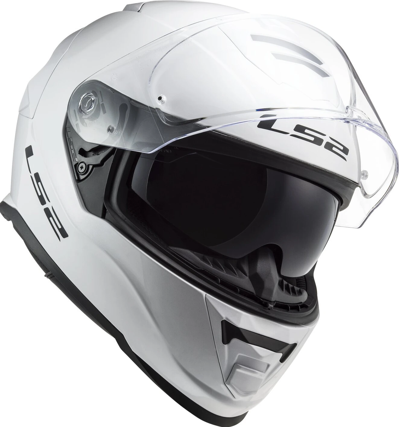 LS2 Storm II Solid helmet white, XS, Gloss
