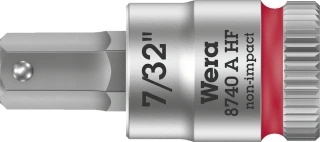 Wera Zyklop 1/4" Hex socket bit w/ holding function US sizes