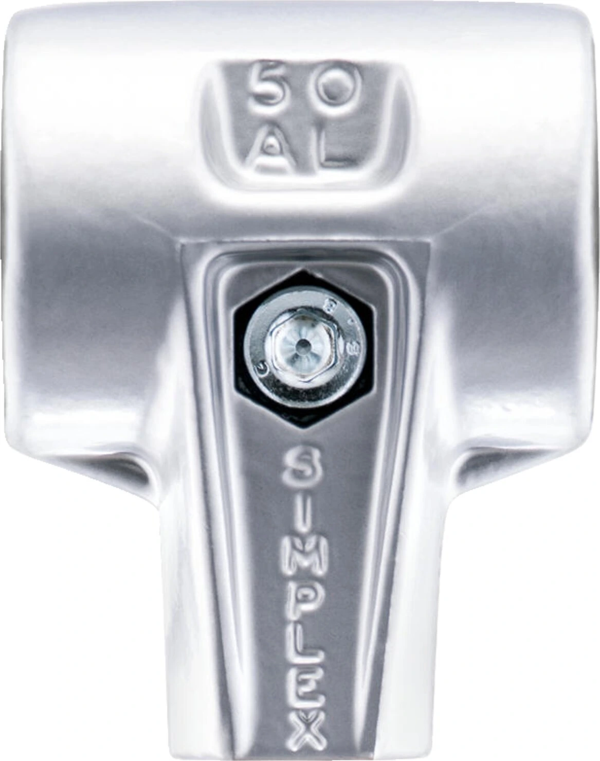 Halder aluminum hammer head housing 50mm Simplex, Gray