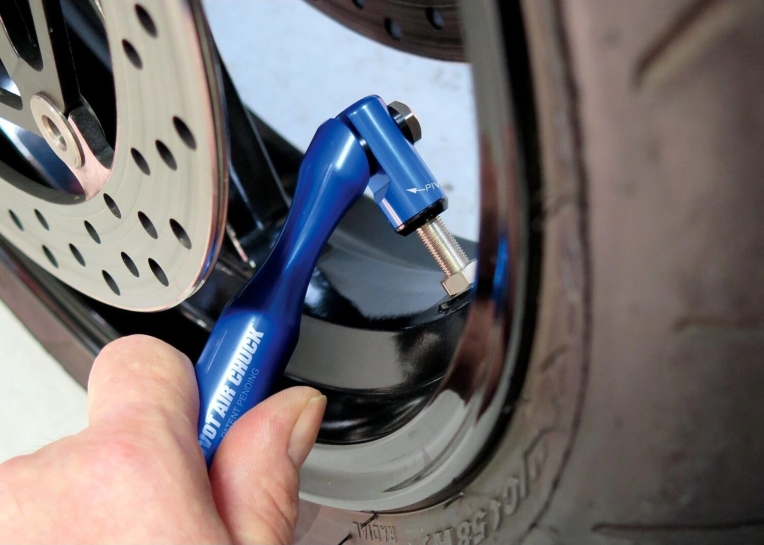 Motion Pro, Pro Fill õhupumpamise adapter, Sinine