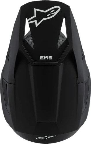 Alpinestars Helmet SM3 Youth Black Matt, YS 48-49cm